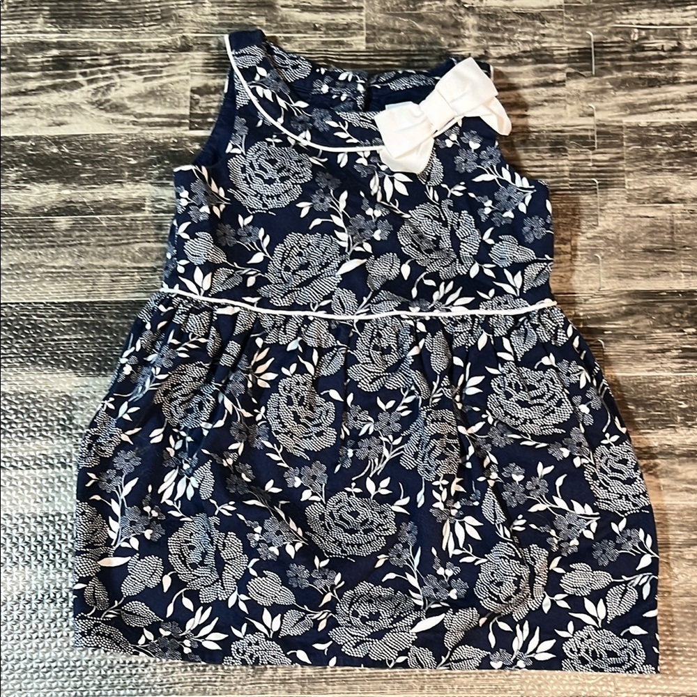 Janie and Jack Floral Sleeveless Dress